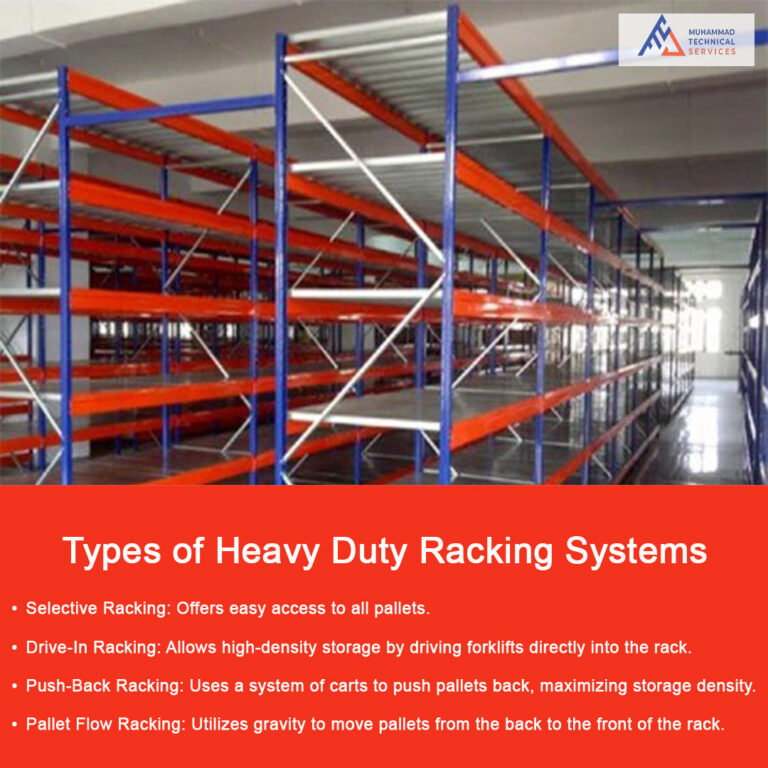 Heavy duty industrial racks