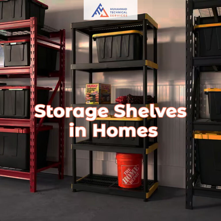 Used storage shelves