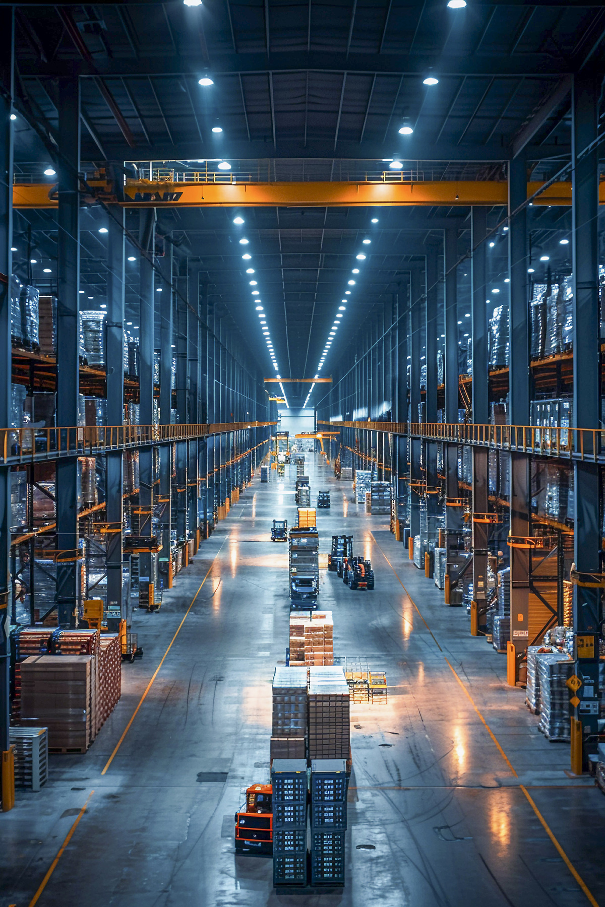Heavy duty industrial racks