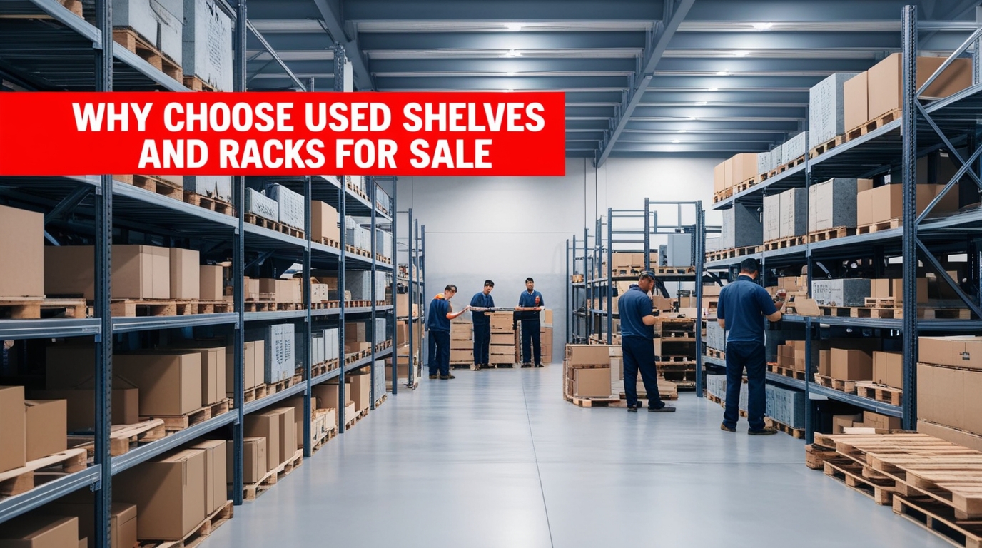 used warehouse shelving